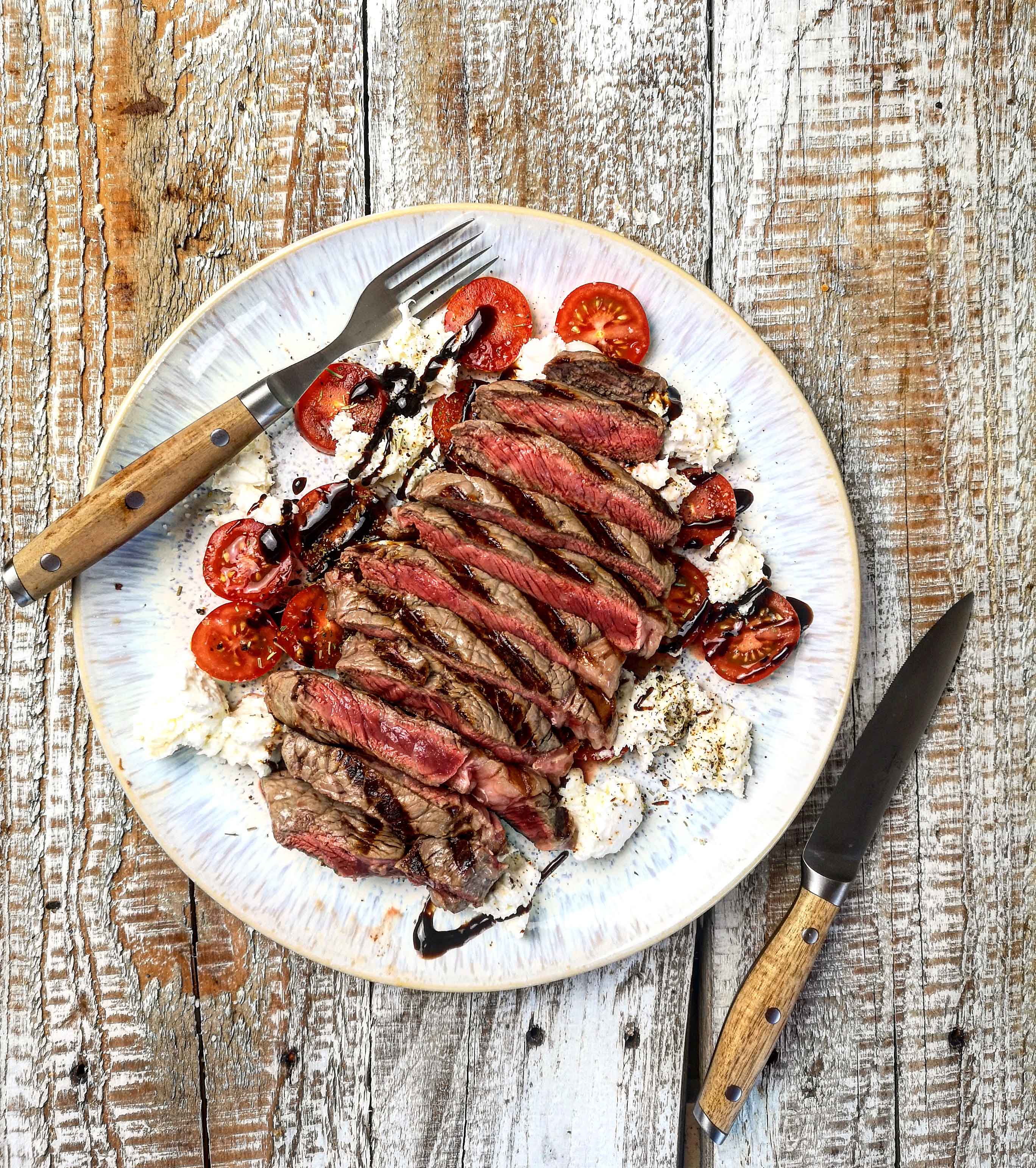 STEAKBESTECK "RUSTIKAL" | 4-TEILIG