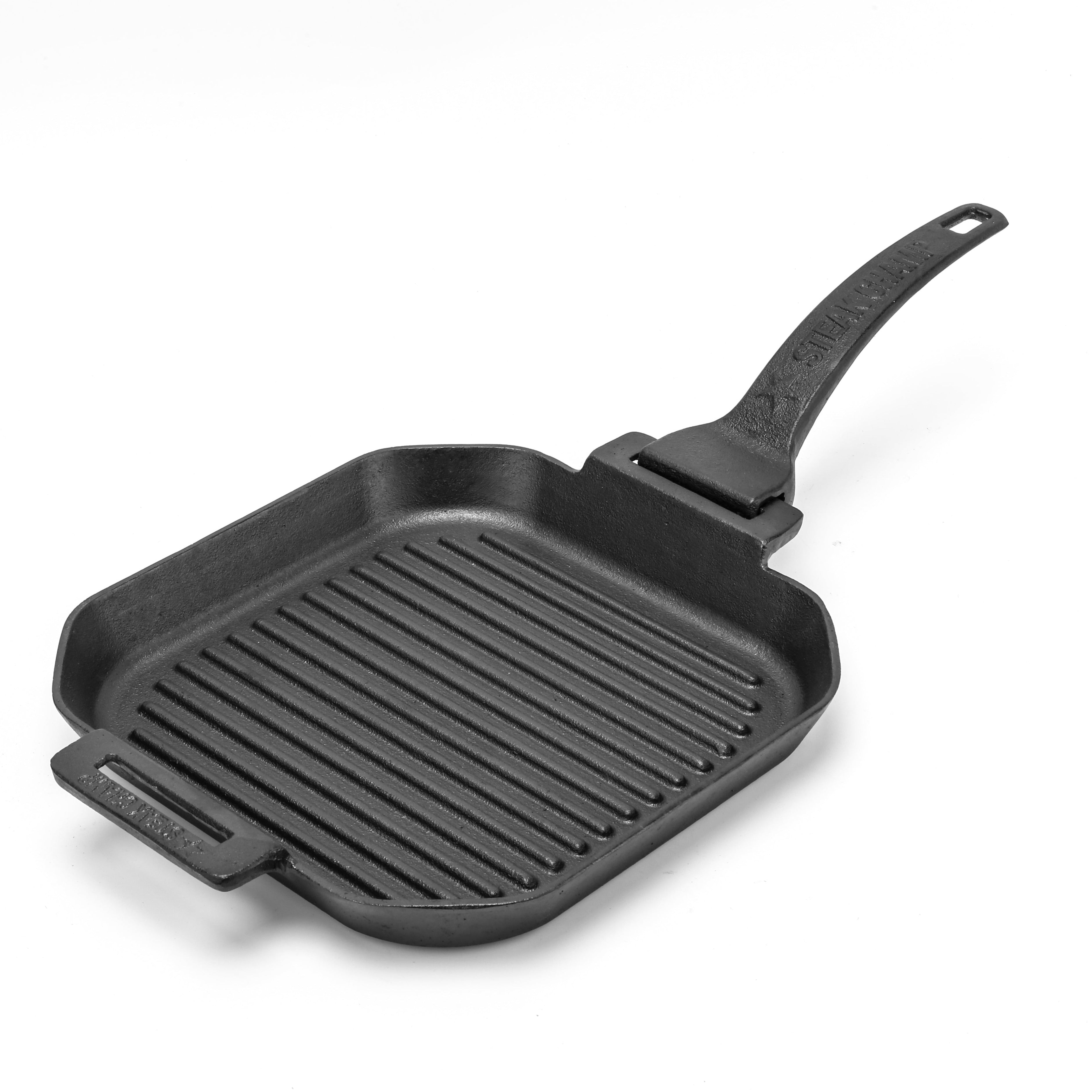GRILLPFANNE FÜR DIE EWIGKEIT GEMACHT | GUSSEISEN