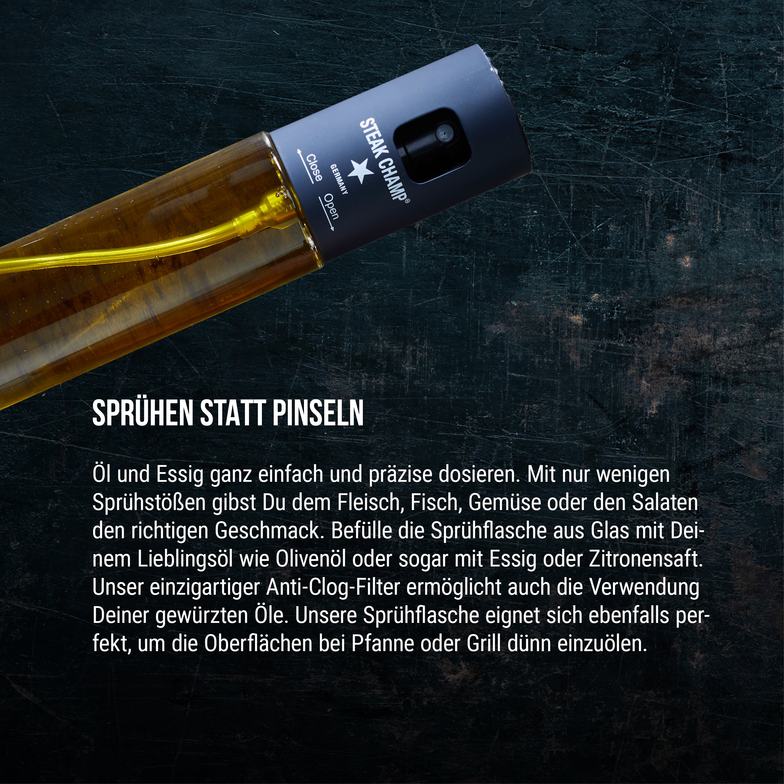 OIL SPRAYER | FEINZERSTÄUBER FÜR ÖL