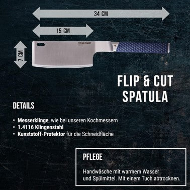 FLIP & CUT SPATULA | ALL-IN-ONE