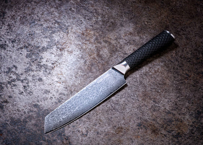 DAMAST KÜCHENMESSER „WAGYU“ | MIT LEDERSCHEIDE