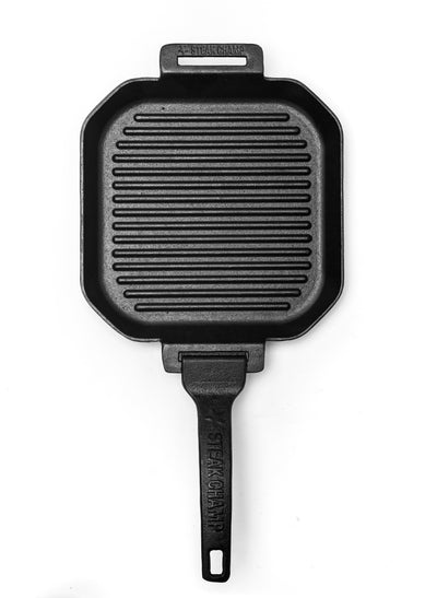 GRILLPFANNE FÜR DIE EWIGKEIT GEMACHT | GUSSEISEN