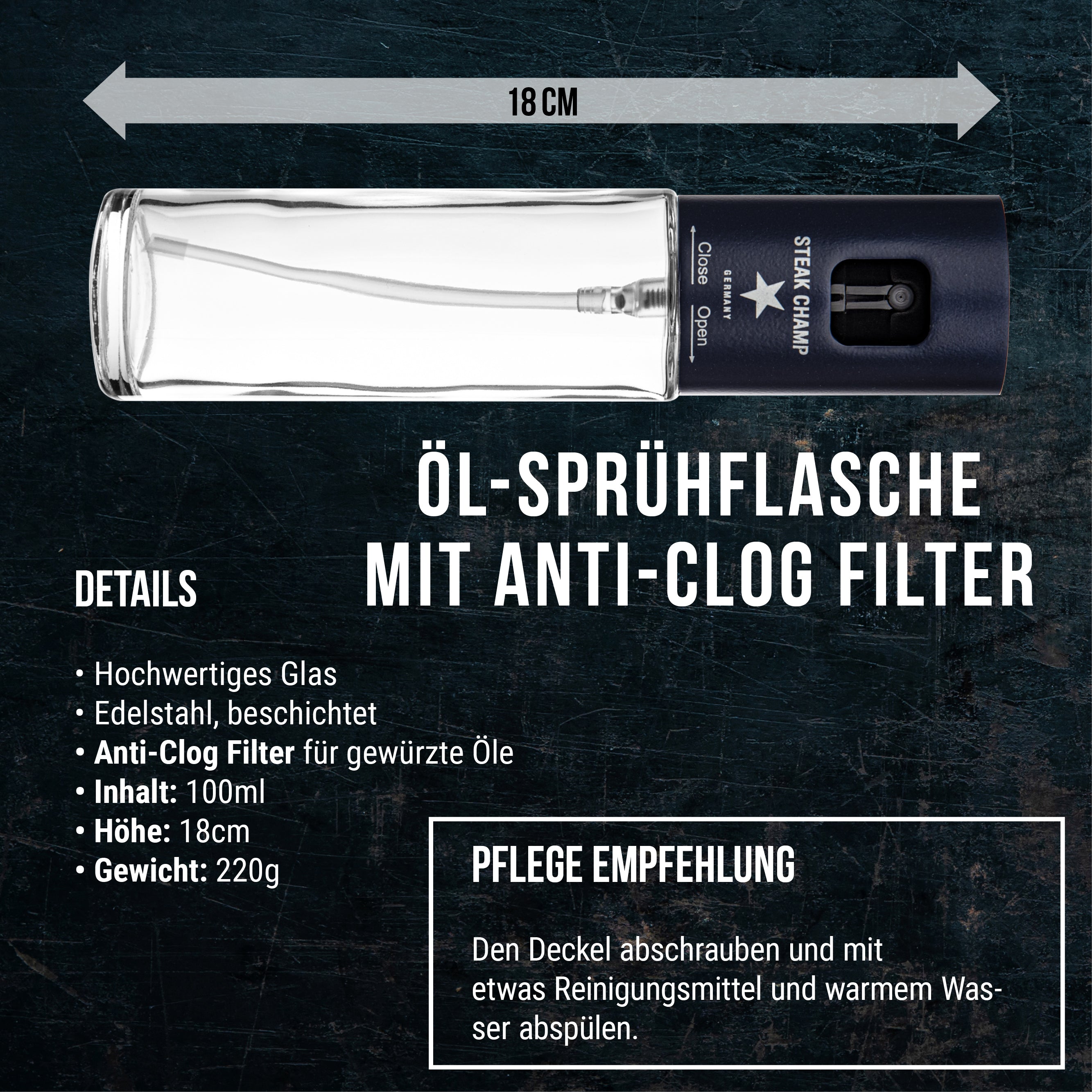 OIL SPRAYER | FEINZERSTÄUBER FÜR ÖL