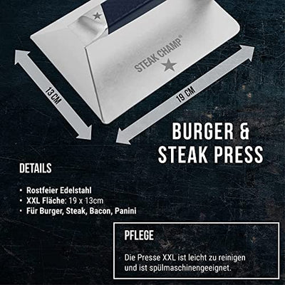 BURGER- & STEAKPRESSE | XXL