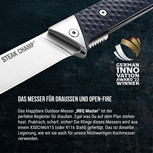 Outdoor Folding Knife „BBQ MASTER“ 4.5" / 12cm