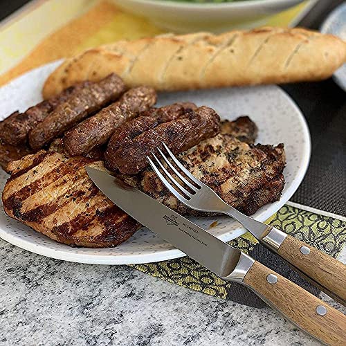 STEAKBESTECK "RUSTIKAL" | 4-TEILIG